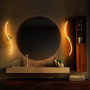 Opviq Yılan - 13280 Lámpara de pared Dorada